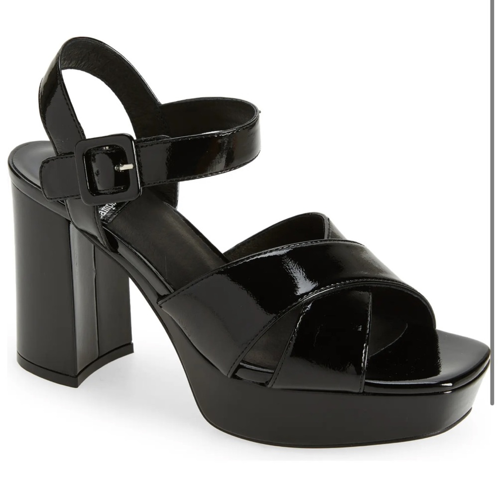 NWT Amma Platform Slingback Sandal 🖤